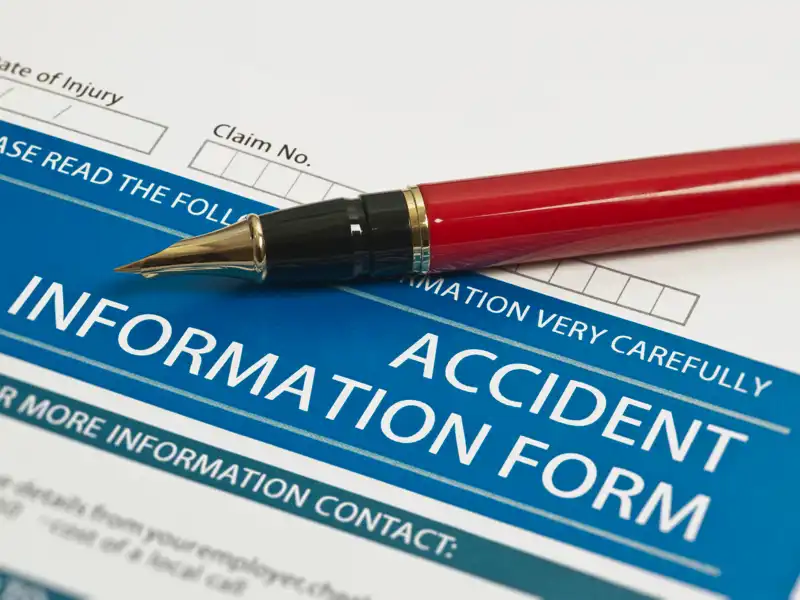 Accident Information Form.